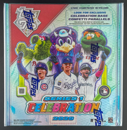 2026 Topps Series 1 Baseball Celebration - Mega Box