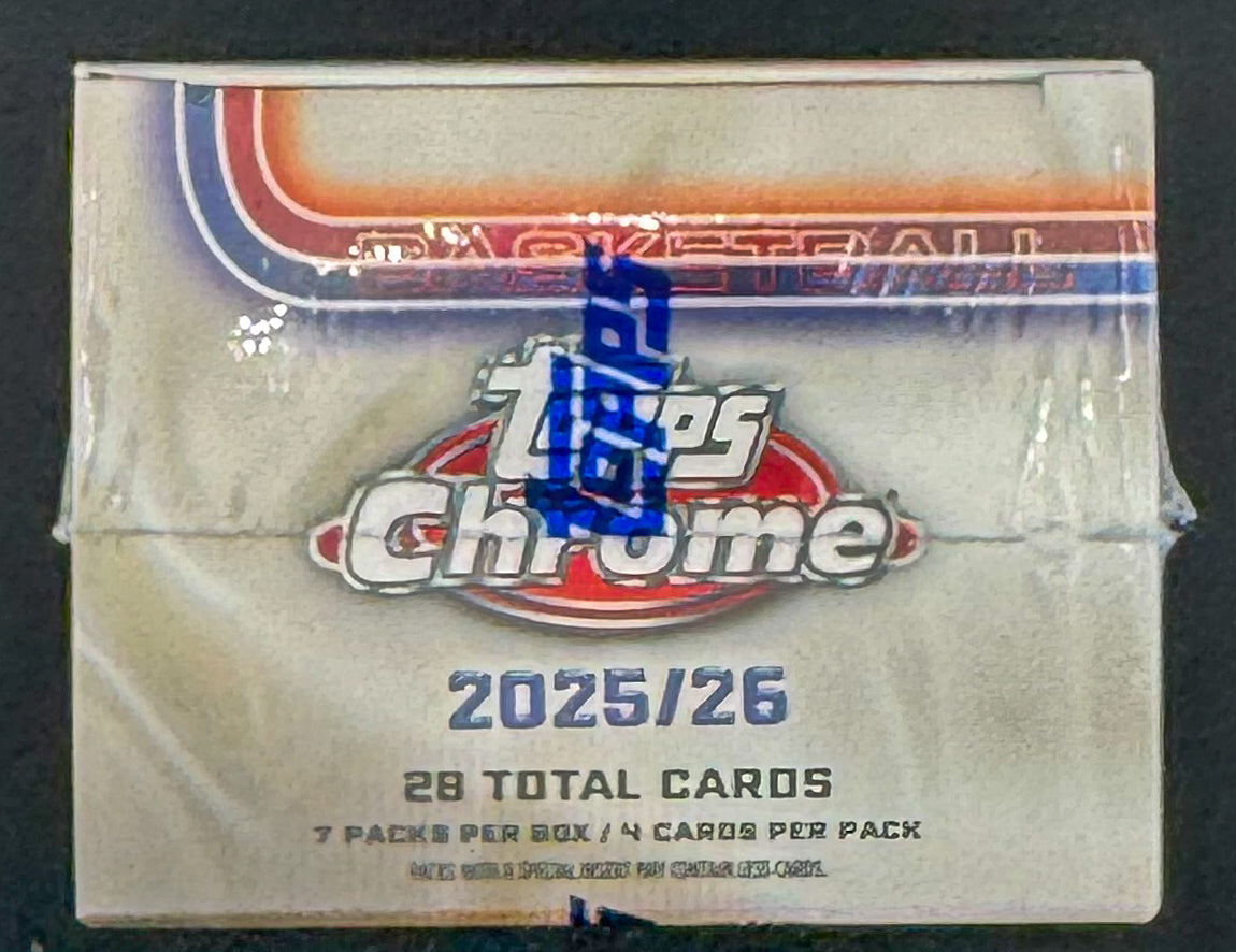 2025-26 Topps Chrome Basketball - Value Box Blaster