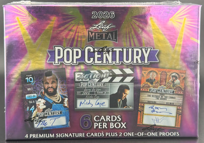 2026 Leaf Metal Pop Century Hobby Box