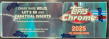 2025 Topps Chrome Football - Mega Box