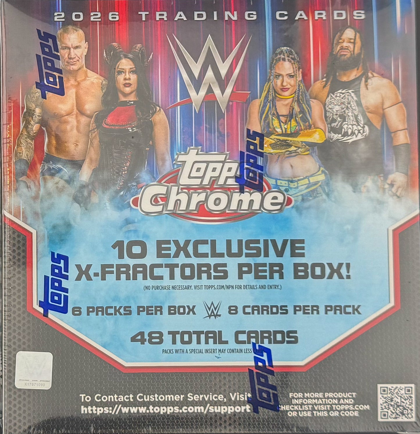 2026 Topps Chrome WWE - Mega Box
