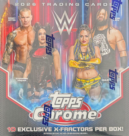 2026 Topps Chrome WWE - Mega Box