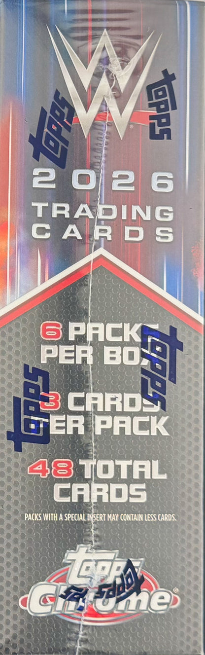 2026 Topps Chrome WWE - Mega Box