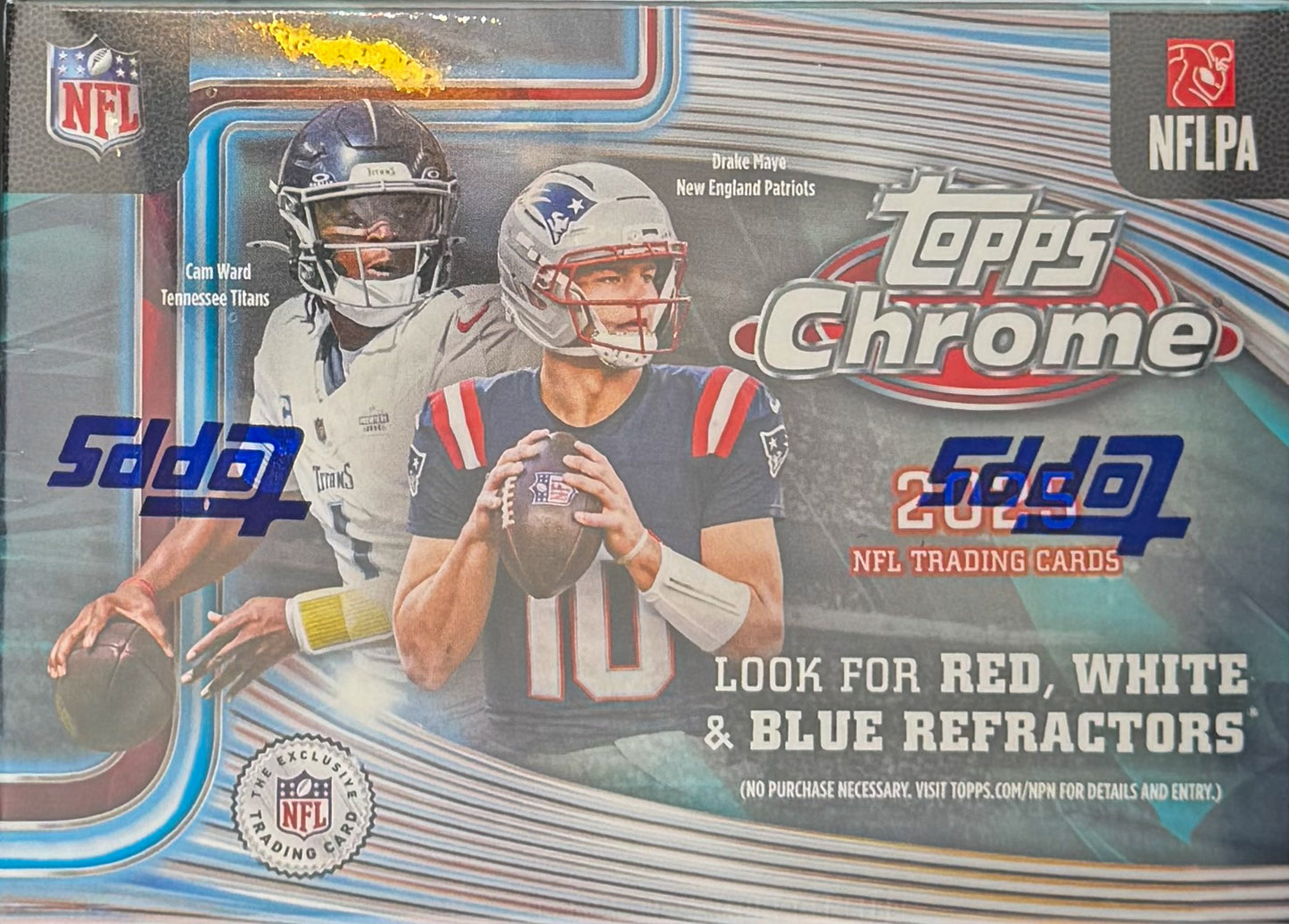 2025 Topps Chrome Football - Blaster Box