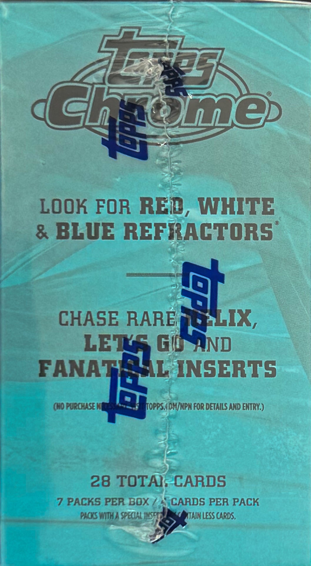 2025 Topps Chrome Football - Blaster Box