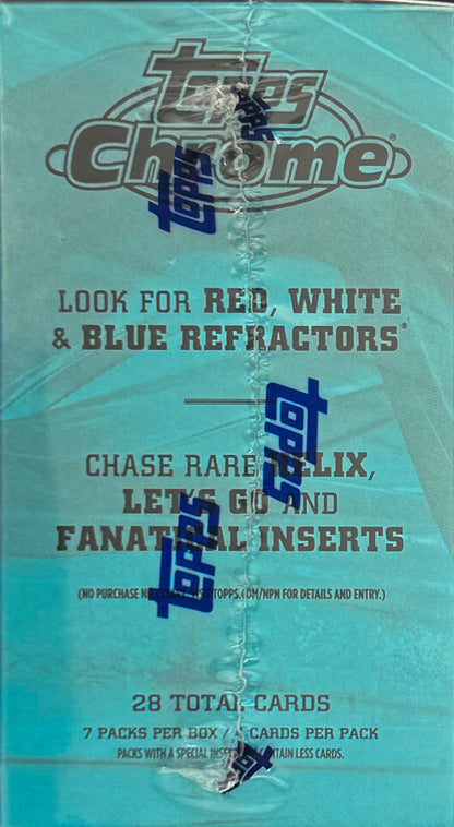 2025 Topps Chrome Football - Blaster Box