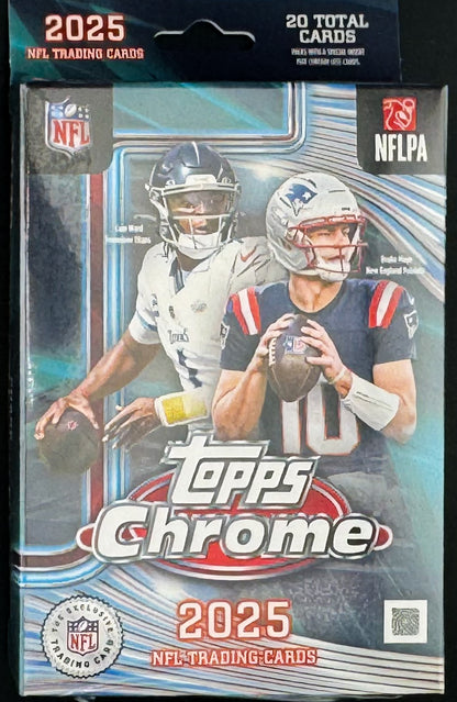 2025 Topps Chrome Football - Hanger Box