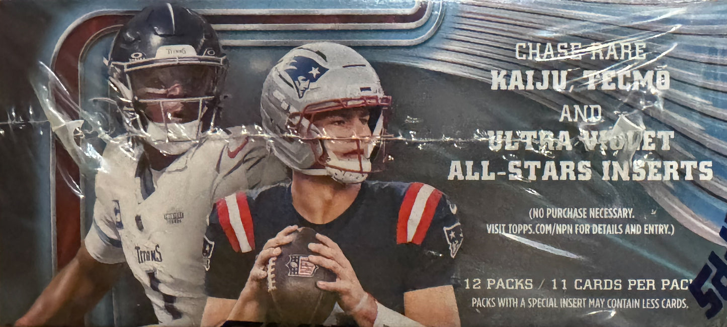 2025 Topps Chrome Football - Hobby Jumbo Box First Day Issue (FDI)
