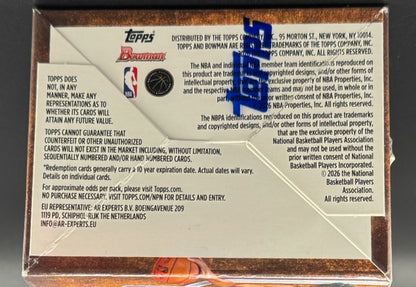 2025-26 Bowman Basketball - Blaster Box