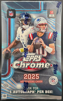 2025 Topps Chrome Football - Hobby Box