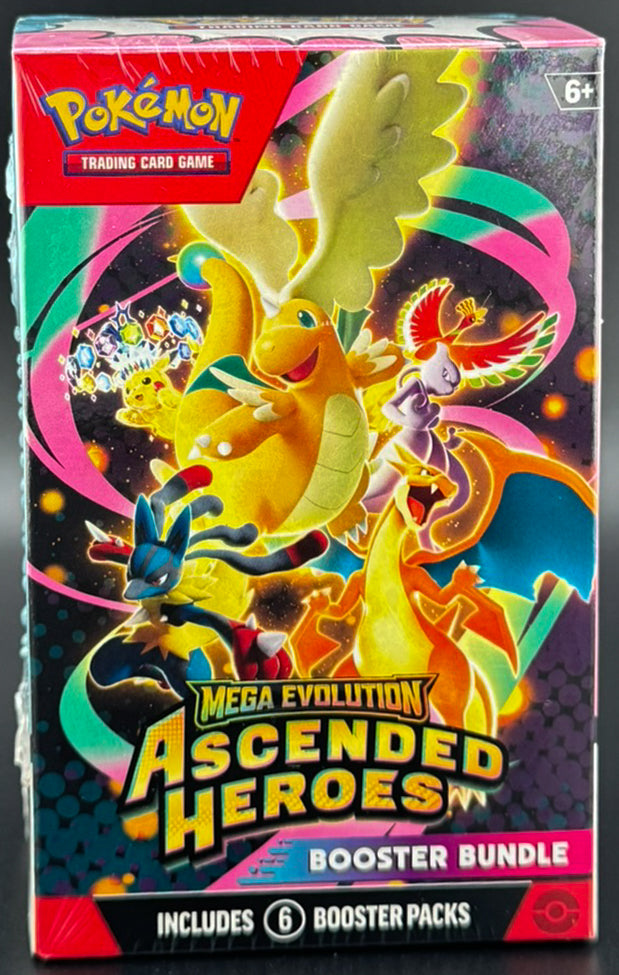 Pokémon TCG: Mega Evolution - Ascended Heroes - Booster Bundle