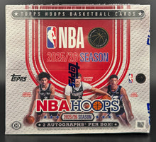 2025–26 Topps Hoops Basketball - Jumbo Box