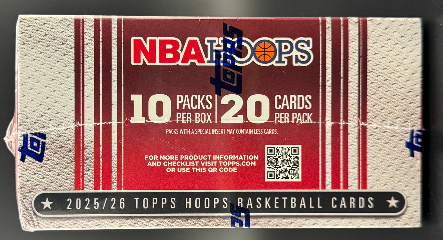 2025–26 Topps Hoops Basketball - Jumbo Box