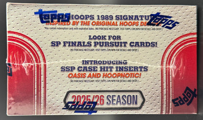 2025–26 Topps Hoops Basketball - Jumbo Box