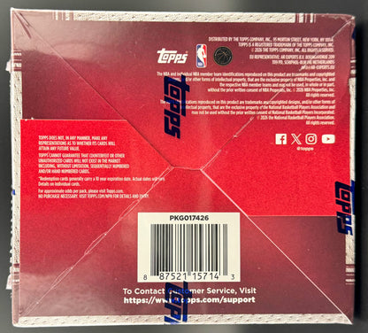 2025–26 Topps Hoops Basketball - Jumbo Box