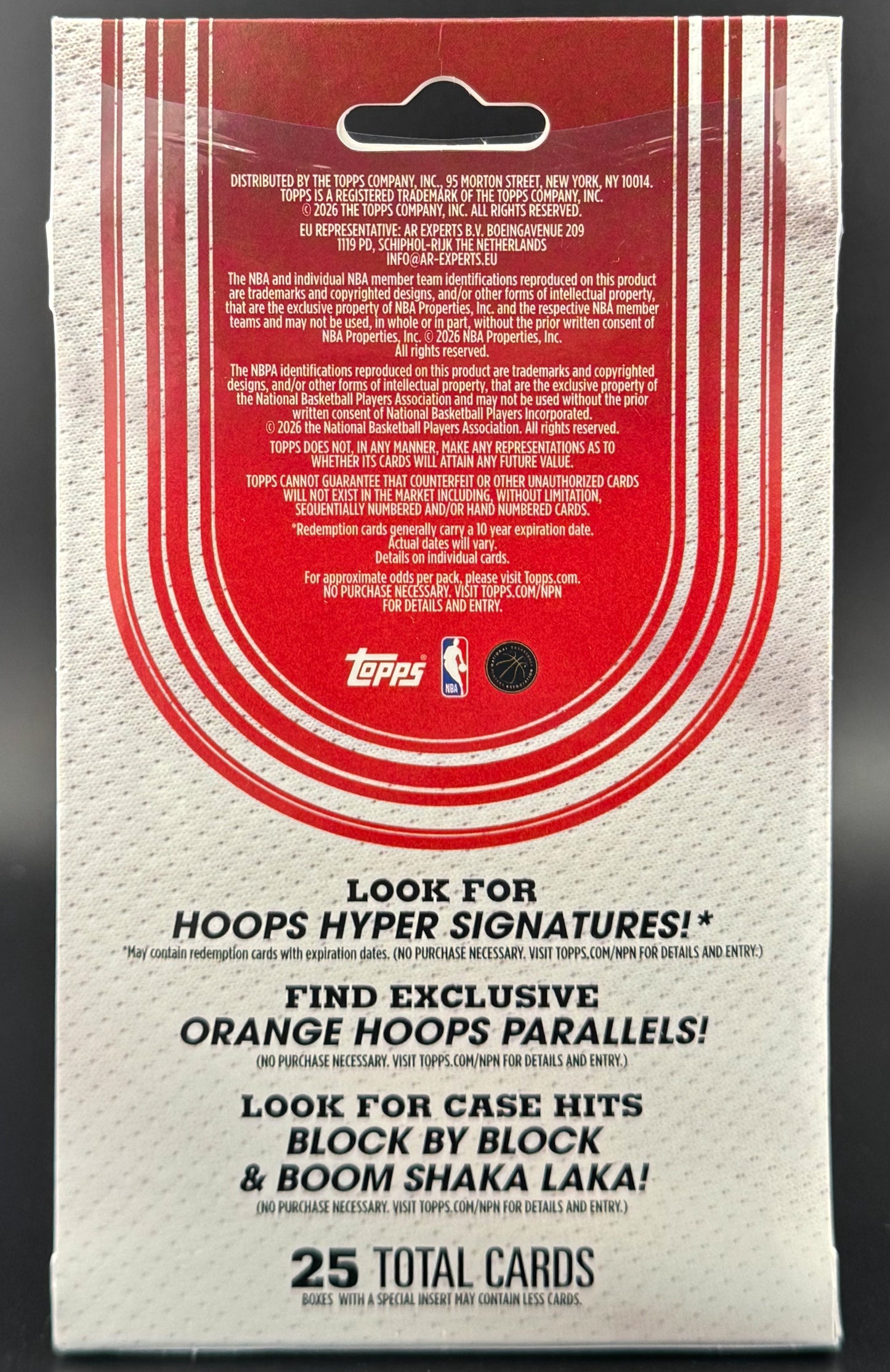 2025–26 Topps Hoops Basketball - Hanger Box