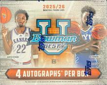 2025-26 Bowman University Best Basketball - Hobby Box