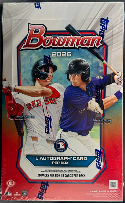 2026 Bowman Baseball - Hobby Box