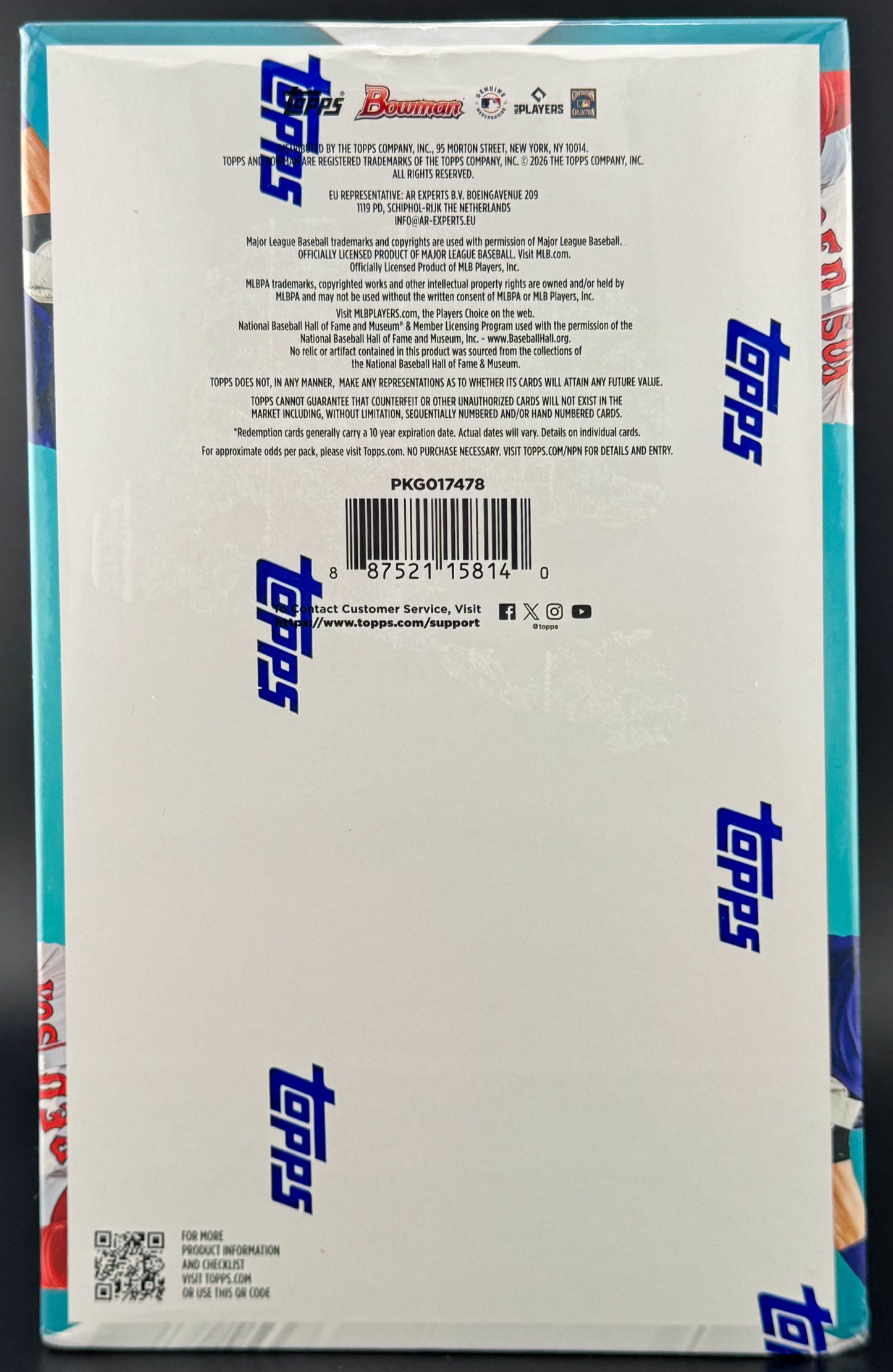 2026 Bowman Baseball - Jumbo Box - Sealed Case