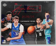 2025-26 Topps Signature Class Basketball - Jumbo Box
