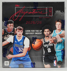 2025-26 Topps Signature Class Basketball - Mega Box
