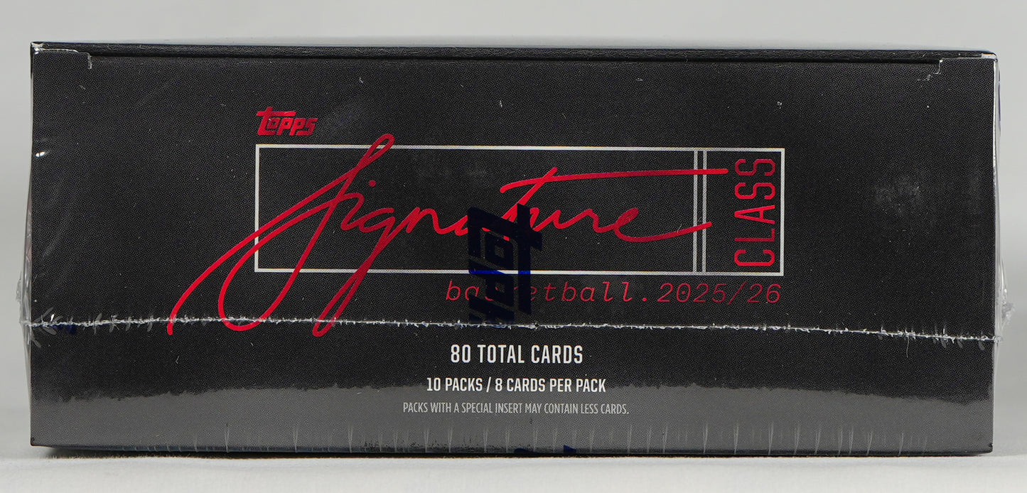 2025-26 Topps Signature Class Basketball - Mega Box