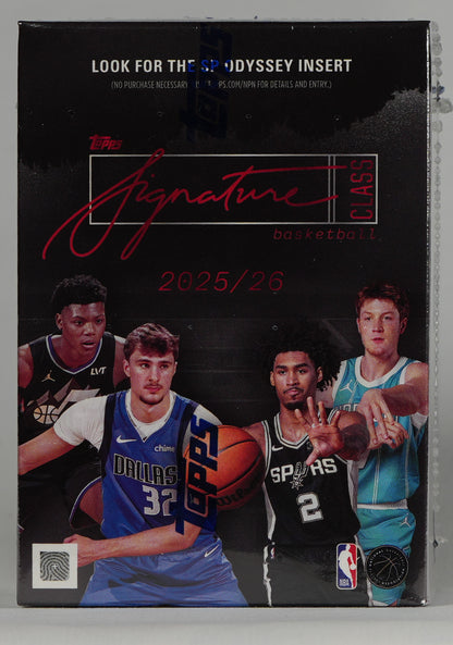 2025-26 Topps Signature Class Basketball - Blaster Box