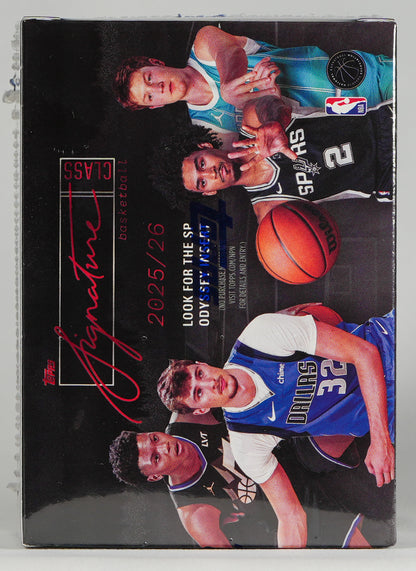 2025-26 Topps Signature Class Basketball - Blaster Box