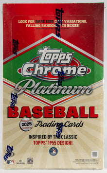 2025 Topps Chrome Platinum Baseball - Hobby Box