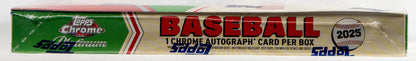 2025 Topps Chrome Platinum Baseball - Hobby Box