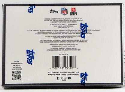2025 Topps Signature Class Football - Hobby Box