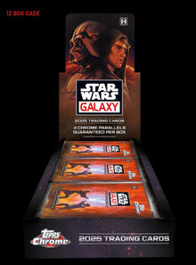 2025 Topps Chrome Star Wars Galaxy - Hobby Box - Sealed Case