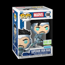 Funko Marvel Pop! Superior Iron Man with Pop! Protector  