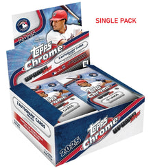 2025 Topps Chrome Update Baseball - Jumbo Hobby Box - Single Pack