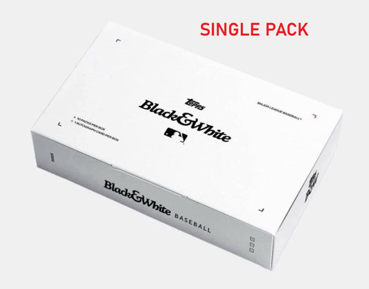 PRESALE - 2025 Topps Black & White Baseball - Collector's Box - Single Pack