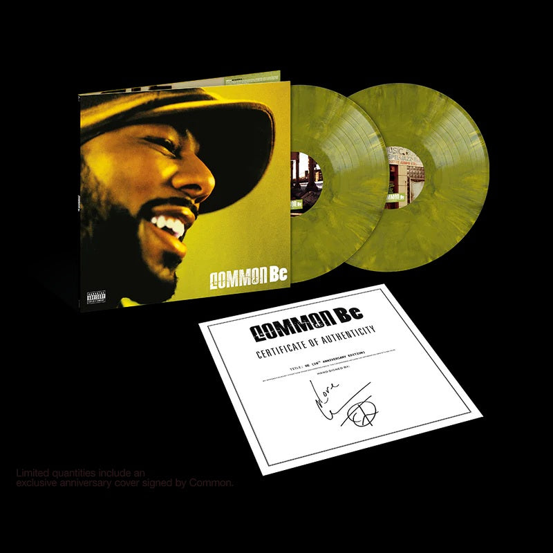 Common: Be - Translucent Yellow Marble Gatefold Limited Edition LP