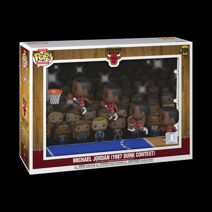 Funko Pop! Moments Deluxe: Bulls Michael Jordan 1987 Dunk Contest