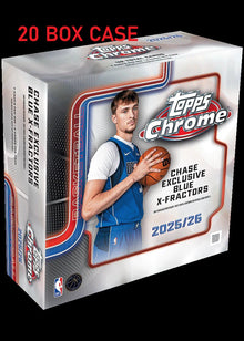 2025-26 Topps Chrome Basketball - Mega Box - Sealed Case
